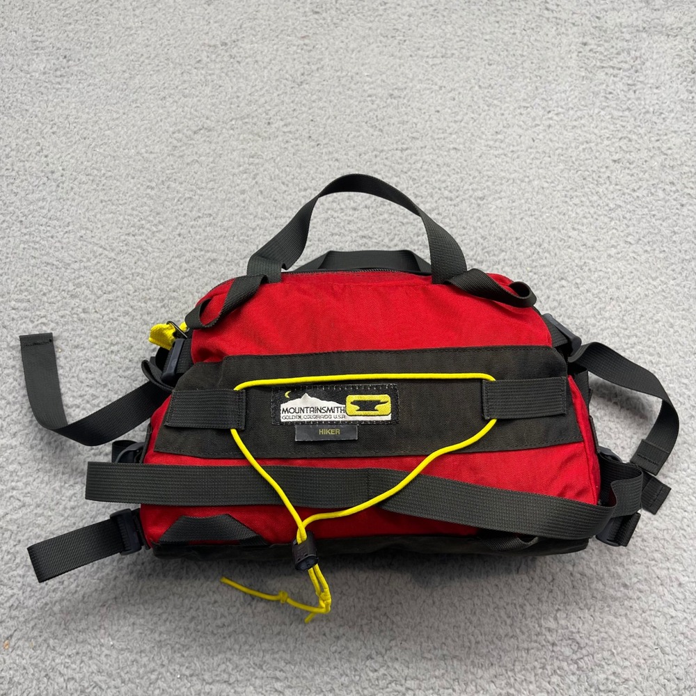 Mountainsmith Tour Lumbar Pack Red/Black Hiking Waist Bag Fanny Pack Golden, Co.